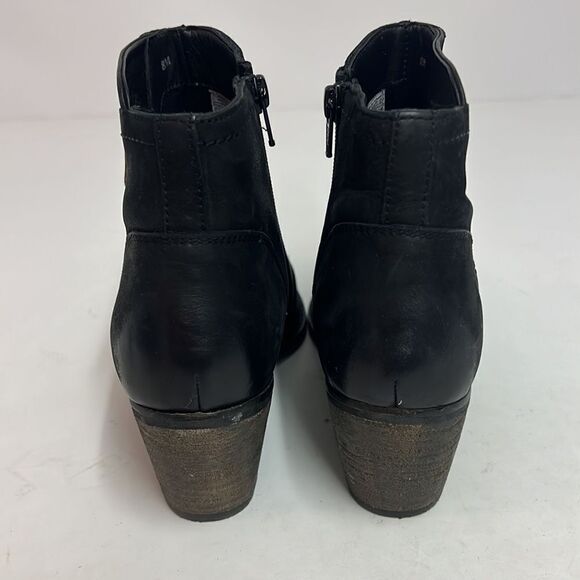 Earth Ralston Leather Bootie Size 8 A5 - Picture 8 of 10